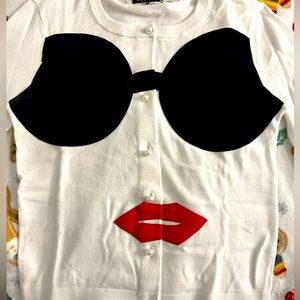 Alice + Olivia “Linden” Stace face cardigan